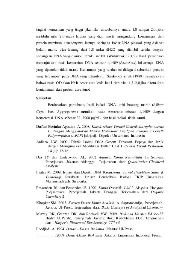 Jurnal Isolasi Dna Ebook